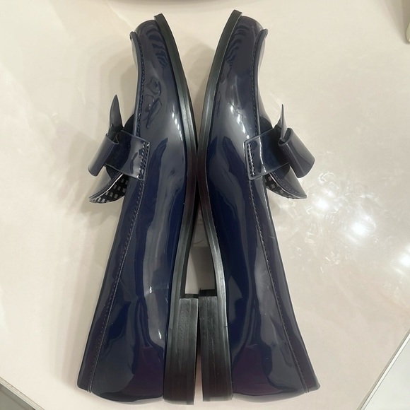 NEW | 1901 Navy Patent Leather Loafers with Bows 🎀🎀 - Picture 7 of 14